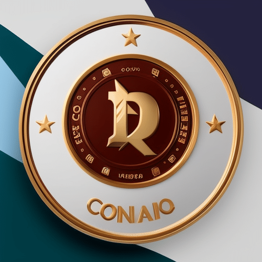 An image showcasing a scale, with one side featuring a sleek, professional-looking initial coin offering (ICO), and the other side showcasing a fun and playful meme coin